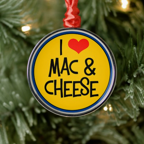 Mac n Cheese  Magnet Metal Ornament