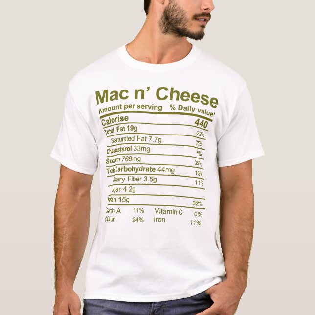 Mac n cheese T-Shirt (Front)