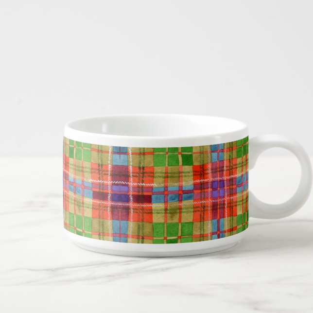 MAC RAE TARTAN Chili Bowl (Left)