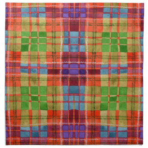 MAC RAE TARTAN Cloth Dinner Napkin