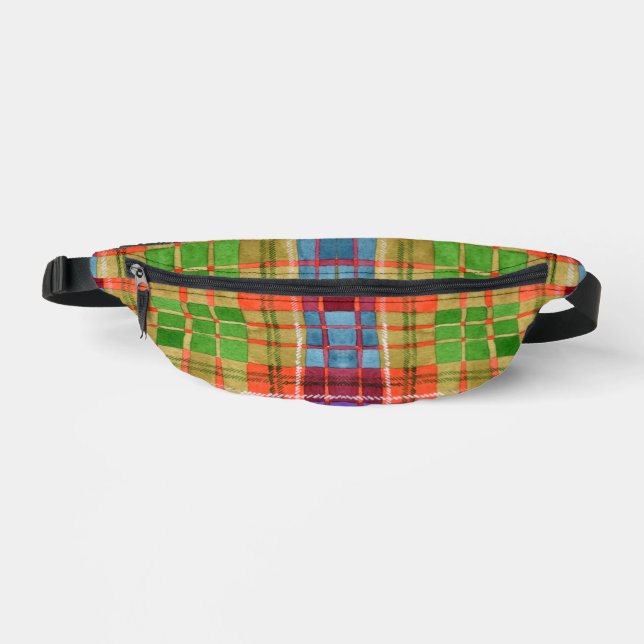 MAC RAE TARTAN Fanny Pack (Front)