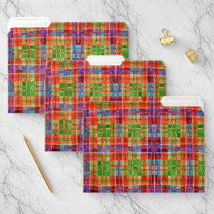 MAC RAE TARTAN File Folders