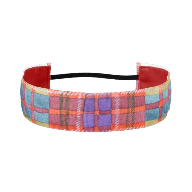 MAC RAE TARTAN Non-Slip Headband (Front)