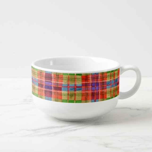 MAC RAE TARTAN Soup Mug (Left)