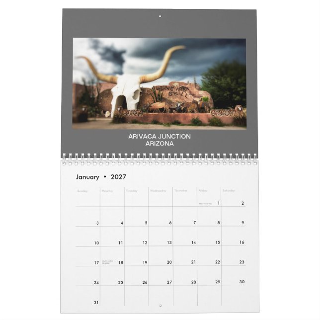 Mac Tippins Photoworks 2015 Calendar (Jan 2027)