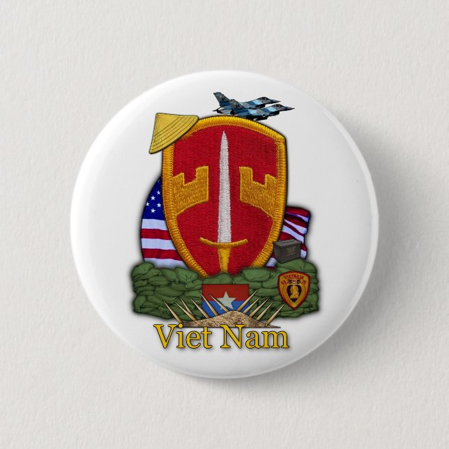 mac v sog military advisor vietnam war Button (Front)
