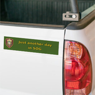 MAC V SOG Vietnam war veterans patch  Bumper Stick Sticker