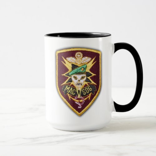 MAC V SOG Vietnam war veterans patch Mug