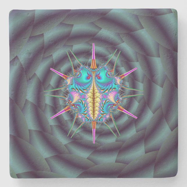 Maca Bug Stone Coaster (Front)