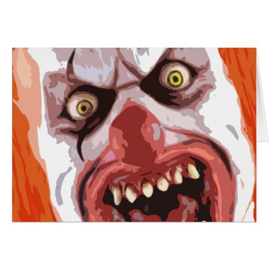Macabre Clown Cards (Front Horizontal)