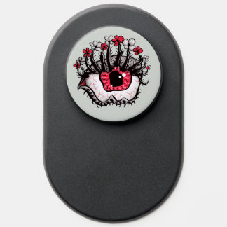 Macabre Eye Melt Creepy Psychedelic Dark Art PopSocket