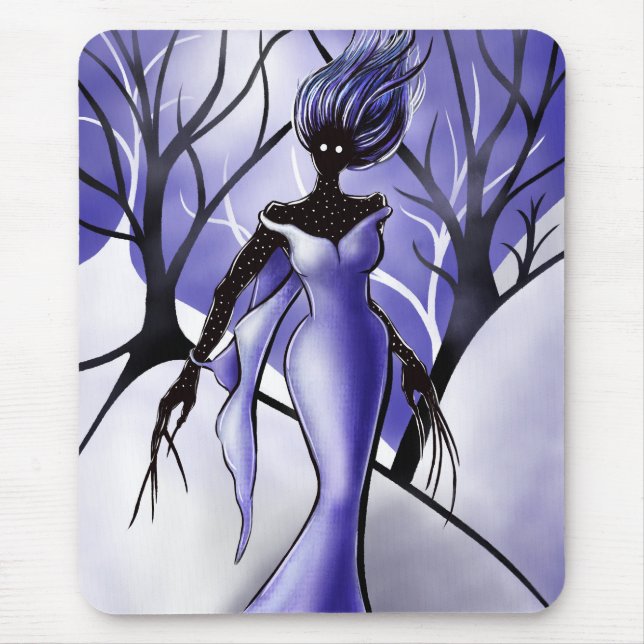 Macabre fantasy art mouse pad (Front)