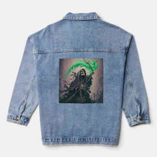 Macabre Marionettes Death Metal Tee Denim Jacket