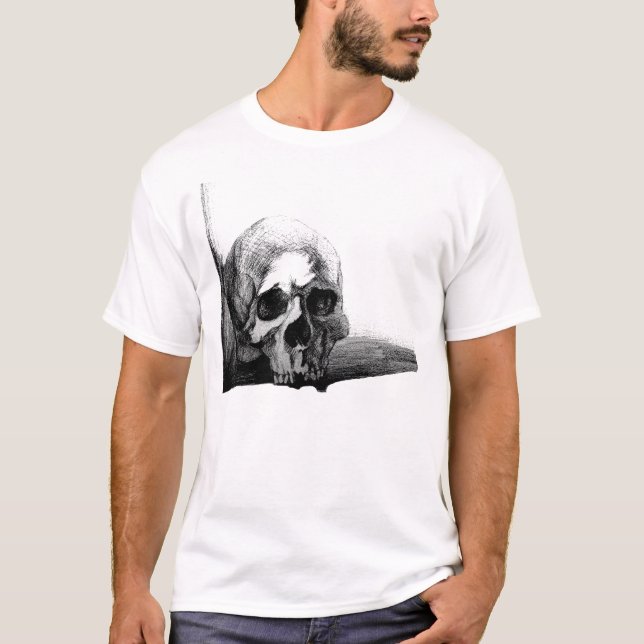 Macabre Skull T shirt (Front)