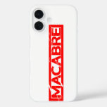 Macabre Stamp iPhone 16 Case