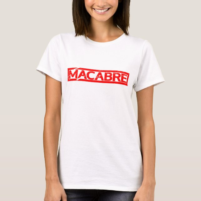 Macabre Stamp T-Shirt (Front)