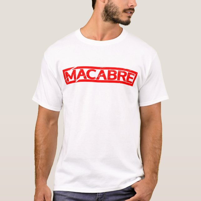 Macabre Stamp T-Shirt (Front)