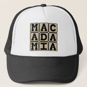 Macadamia, Hawaiian Nut Trucker Hat