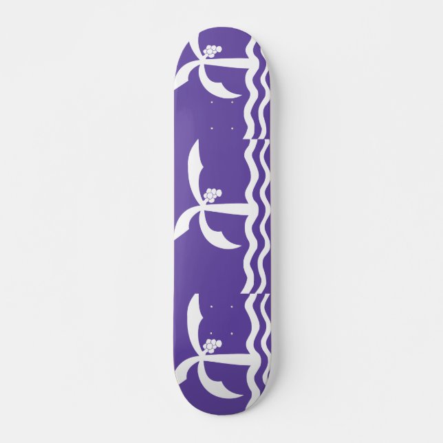 Macae, Brazil flag Skateboard Deck (Front)