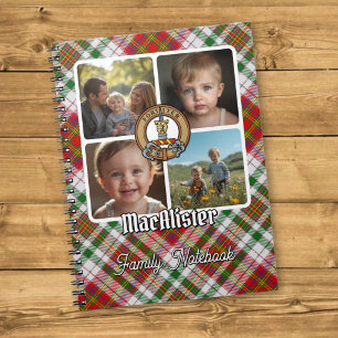 MacAlister Family Photo Collage Notebook
