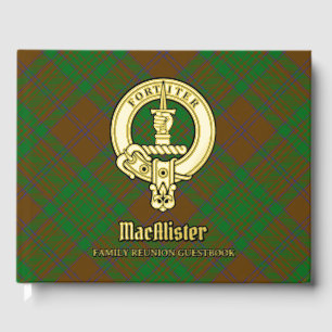MacAlister of Glenbarr Family Reunion Foil Guest Book