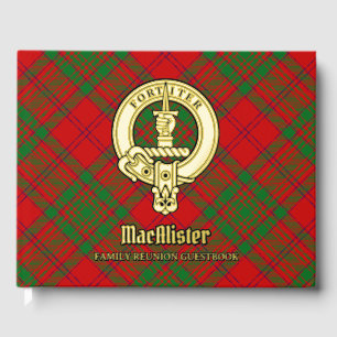 MacAlister of Glenbarr Family Reunion Foil Guest Book