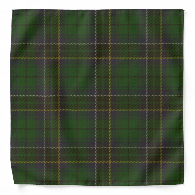 MacAlpine Clan Tartan Bandana (Front)