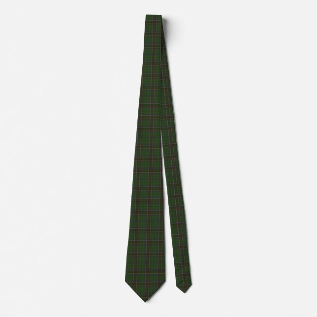 MacAlpine Clan Tartan Neck Tie (Front)