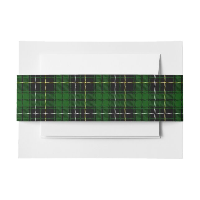 MacAlpine Scottish Tartan Belly Band (Front Example)