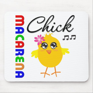 Macarena Chick Mouse Pad