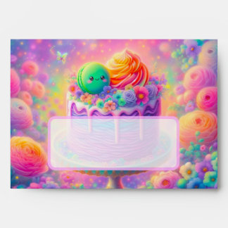 Macaron Cake Envelopes