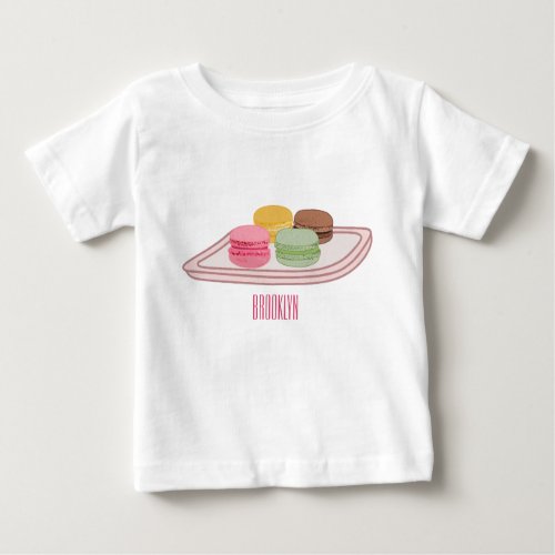 Macaron cartoon illustration  baby T_Shirt