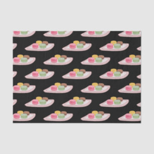 Macaron cartoon illustration tissue paper