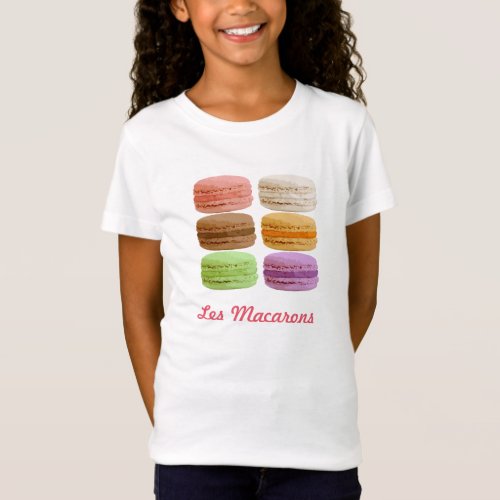 Macaron Cookies _ muti_colored pastels T_Shirt