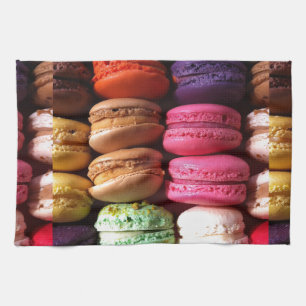 macaron cookies towel