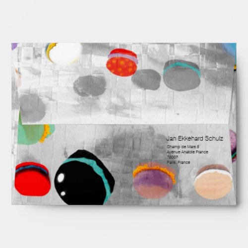 Macaron delightful sensitive envelope