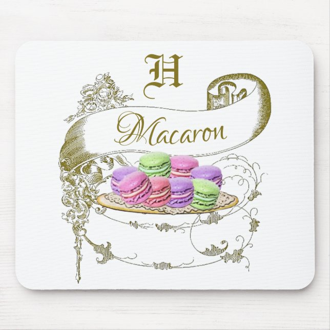 Macaron French Inspired Mousepad (Front)
