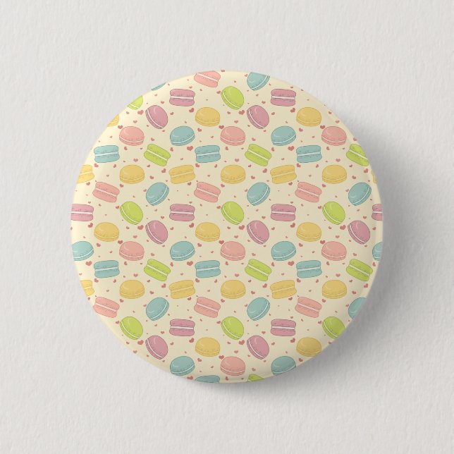 Macaron Love Button (Front)