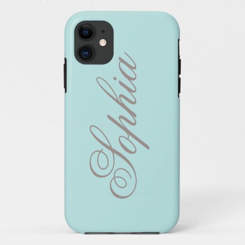 Macaron Mint iPhone Case