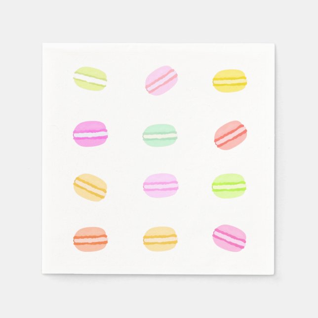 Macaron Paper Napkins (Front)