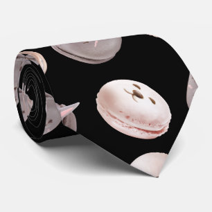 Macaron Pattern Neck Tie