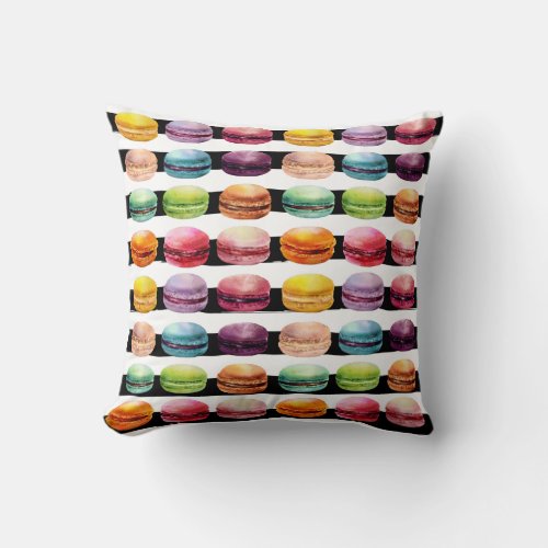 Macaron print Pillow