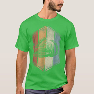 Macaron Retro Vintage Style Macaron Lover Baking B T-Shirt