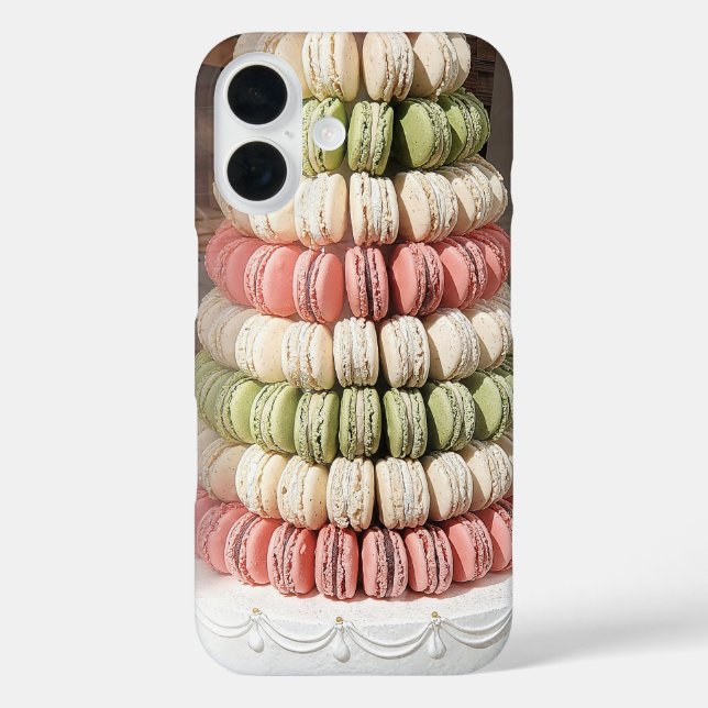 Macaron Tiered Pastry Case-Mate iPhone Case (Back)