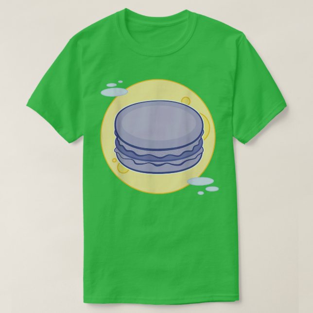 Macaron Whisperer Baker Cute Baking Dessert Aesthe T-Shirt (Design Front)