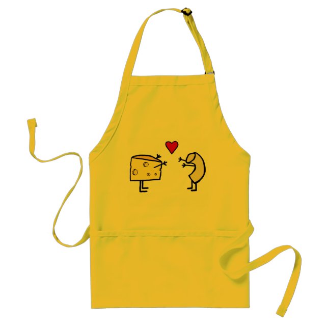 Macaroni and Cheese Adult Apron (Front)