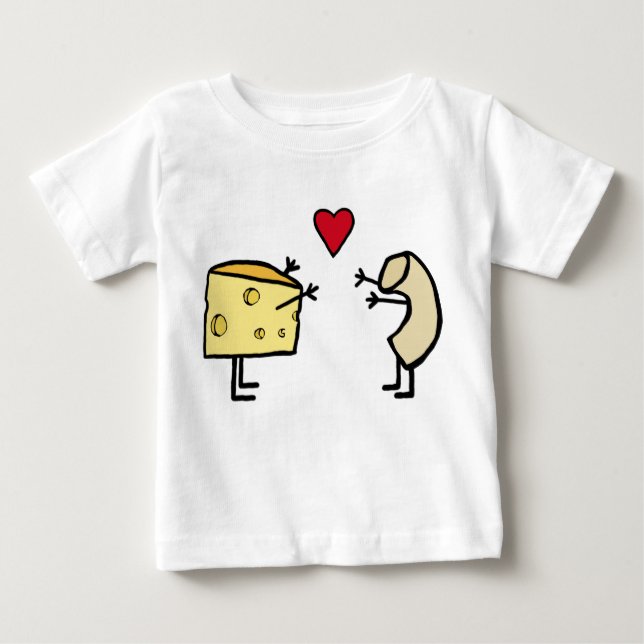 Macaroni and Cheese Baby T-Shirt (Front)