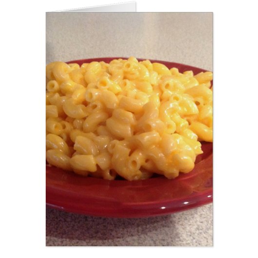 Macaroni and Cheese Cards (Front)