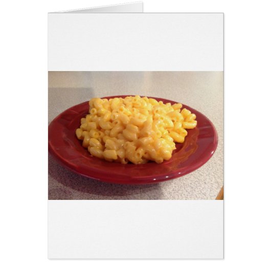 Macaroni and Cheese Cards (Front)