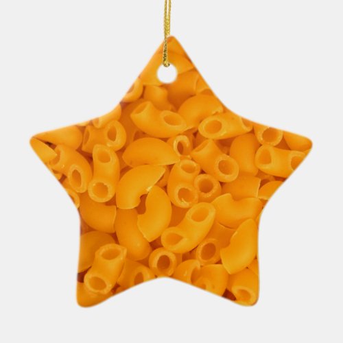 Macaroni And Cheese Ceramic Ornament